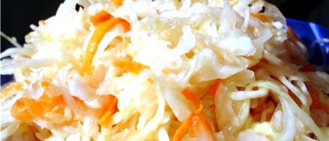 Квашеная капуста хрустящая