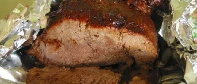 Маринованная говядина в духовке