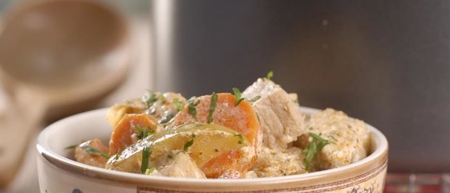 Свинина по-норманнски