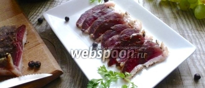 Солёная утиная грудка