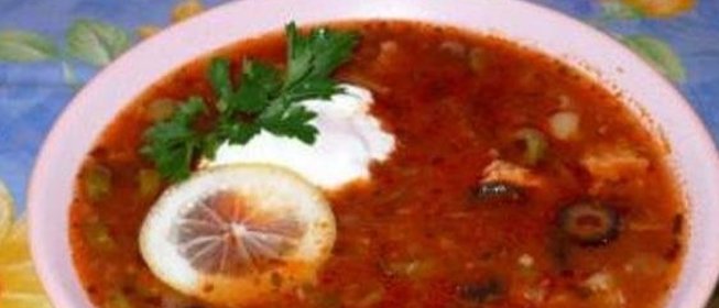 Рыбный суп с оливками