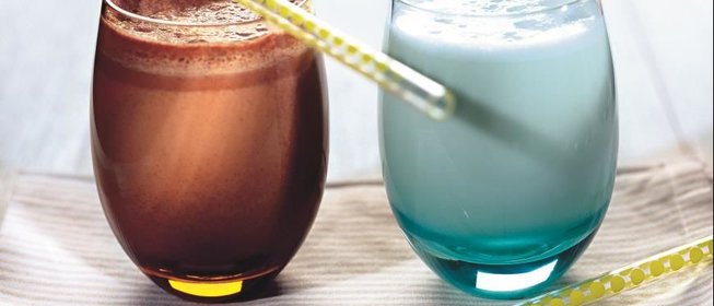 Молочно-фисташковый коктейль