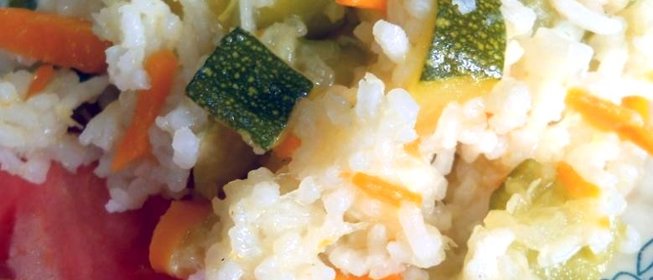 Плов с кабачками