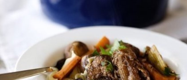 Говядина, маринованная в вине