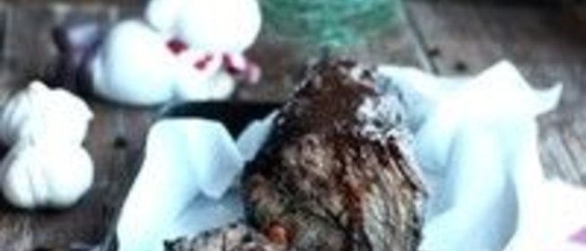 Говядина в кофейном маринаде