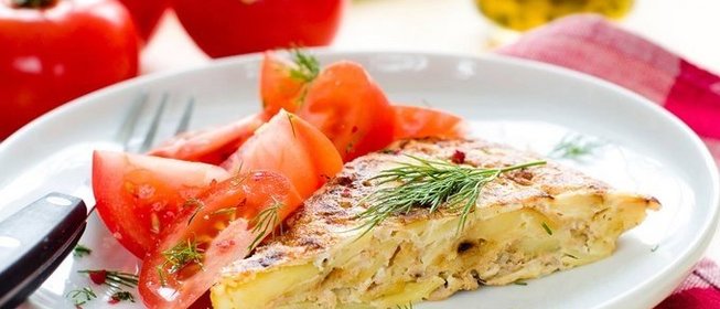 Картофельная запеканка с рыбой