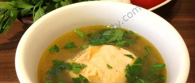 Суп Морской коктейль из морепродуктов