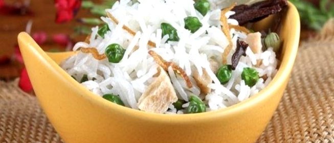 Пулао (Плов с зеленым горошком)