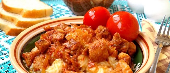 Свинина маринованная в томатном соке