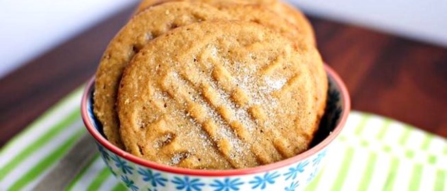 Печенье с арахисовым маслом и медом
