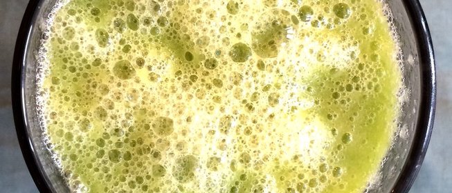 Дынно-базиликовый смузи