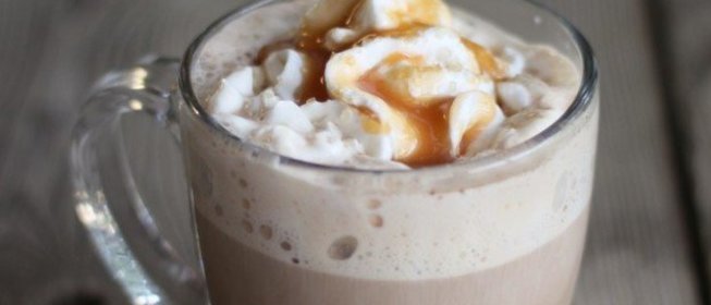 Карамельный смузи с эспрессо