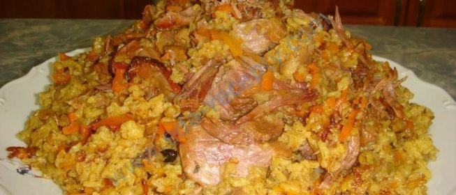 Плов из баранины