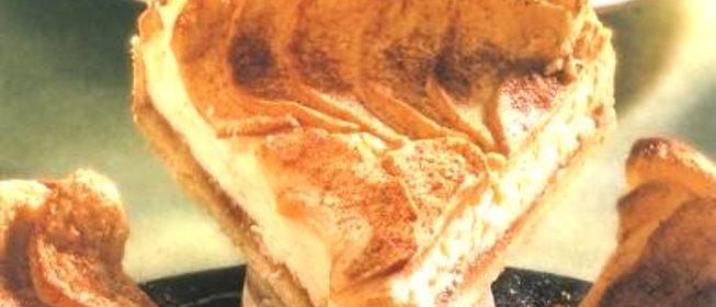 Творожно-яблочная запеканка