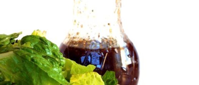 Винегрет из черного чая с маслом грецкого ореха