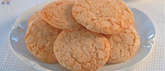 Белое марципановое печенье из Джойя дель Колле