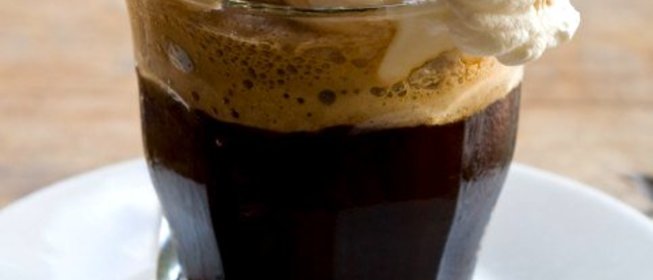 Холодный ирландский кофе