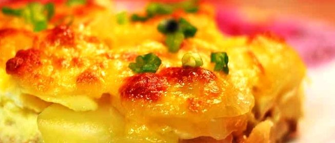 Картофельно-куриная запеканка
