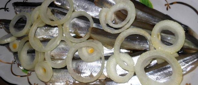 Соленая мойва