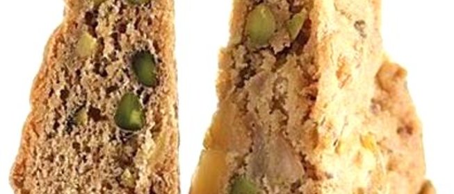 Печенье с грушами, фисташками и имбирем