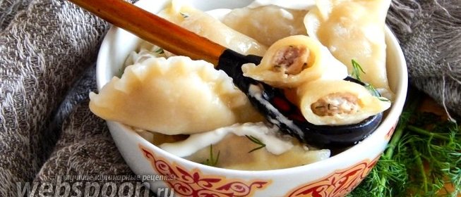 Пельмени с курицей