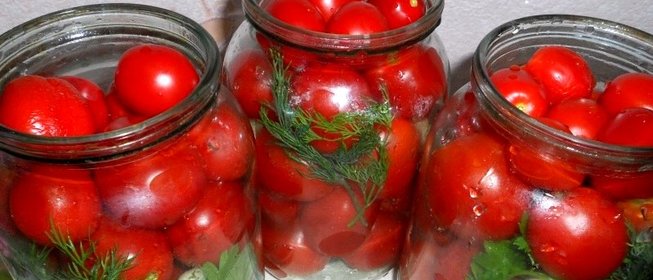 Помидоры в собственном соку