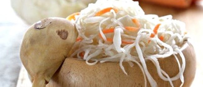 Квашеная капуста без соли