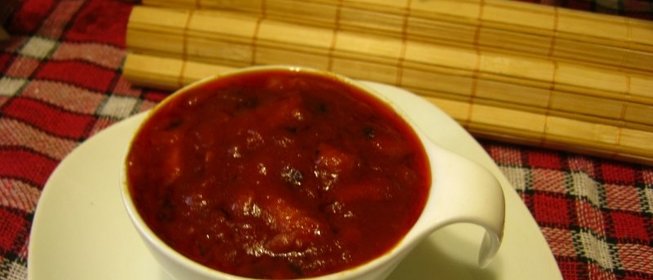 Томатный соус с вешенками
