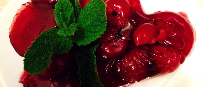 Вишневое желе