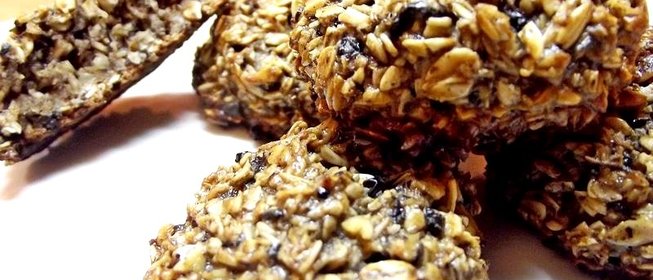 Грубое овсяное печенье