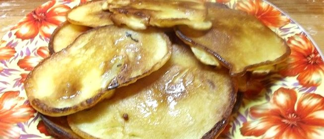 Оладьи с грушей