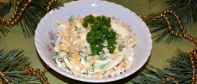 Салат Морской бриз