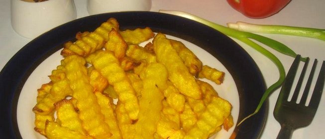 Домашний картофель фри в духовке