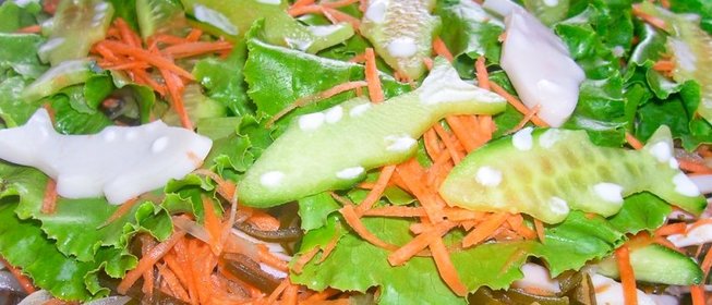 Салат в морском стиле