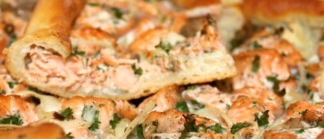 Рыбная пицца