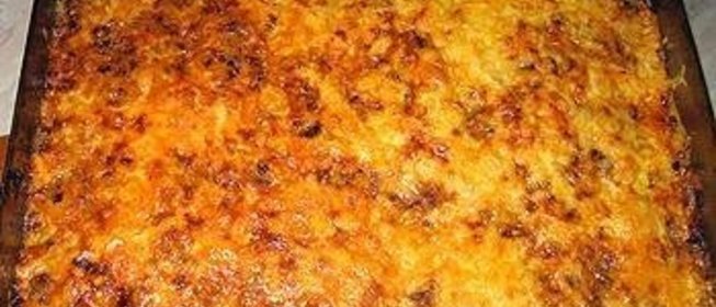 Мясная запеканка