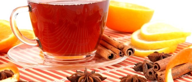 Имбирный чай с корицей