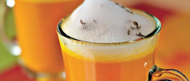 Капучино из моркови и сельдерея