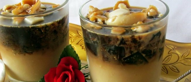 Желе Кофе в молоке