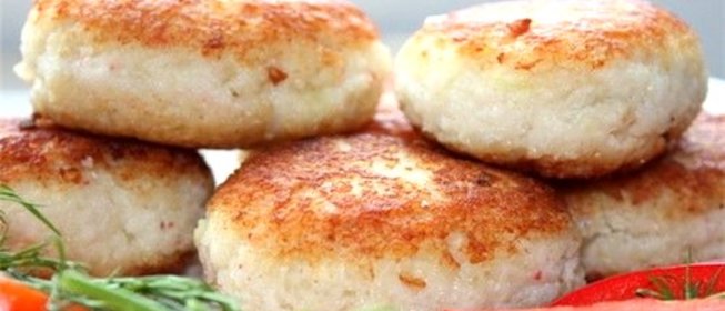 Рыбные котлеты с манкой