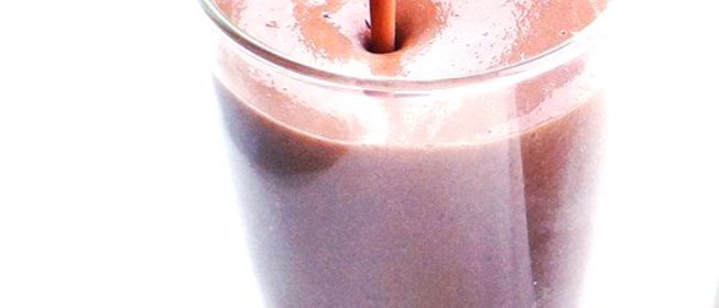 Вегетарианский шоколадный коктейль