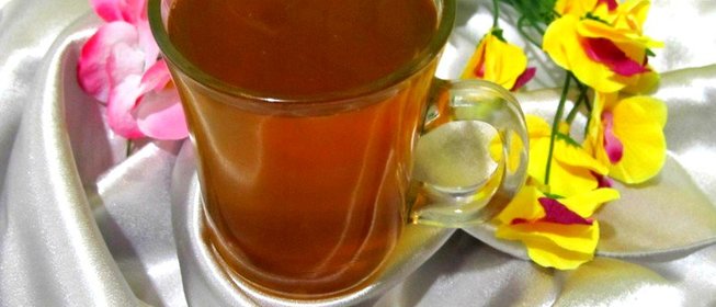 Чай с шампанским