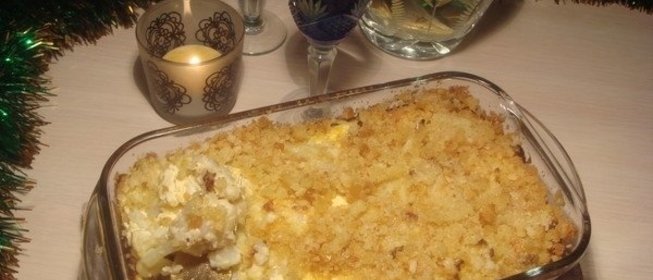 Запеканка из цветной капусты