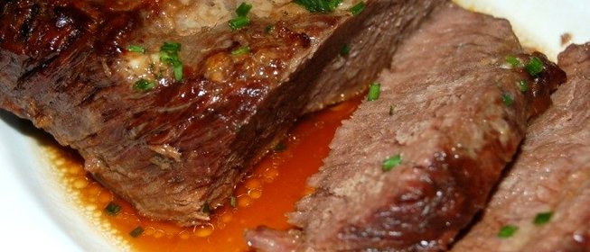 Говядина, запеченная в рукаве