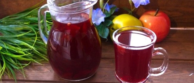 Компот из свежих фруктов