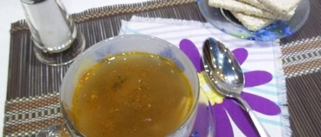 Рыбный суп из кильки в томатном соусе