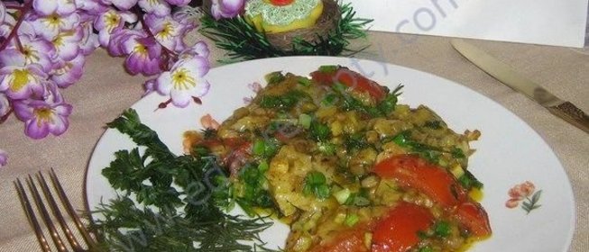 Вегетарианский омлет без яиц