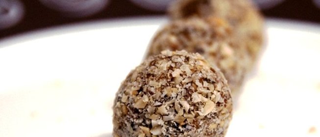 Вегетарианские конфеты из сухофруктов