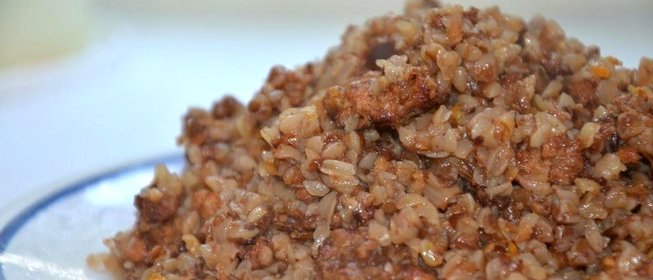 Гречневая каша с фаршем