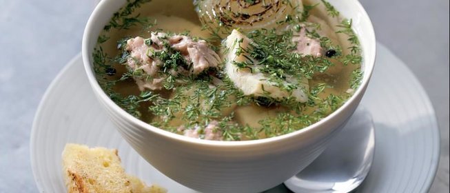 Уха из ершей и налимов